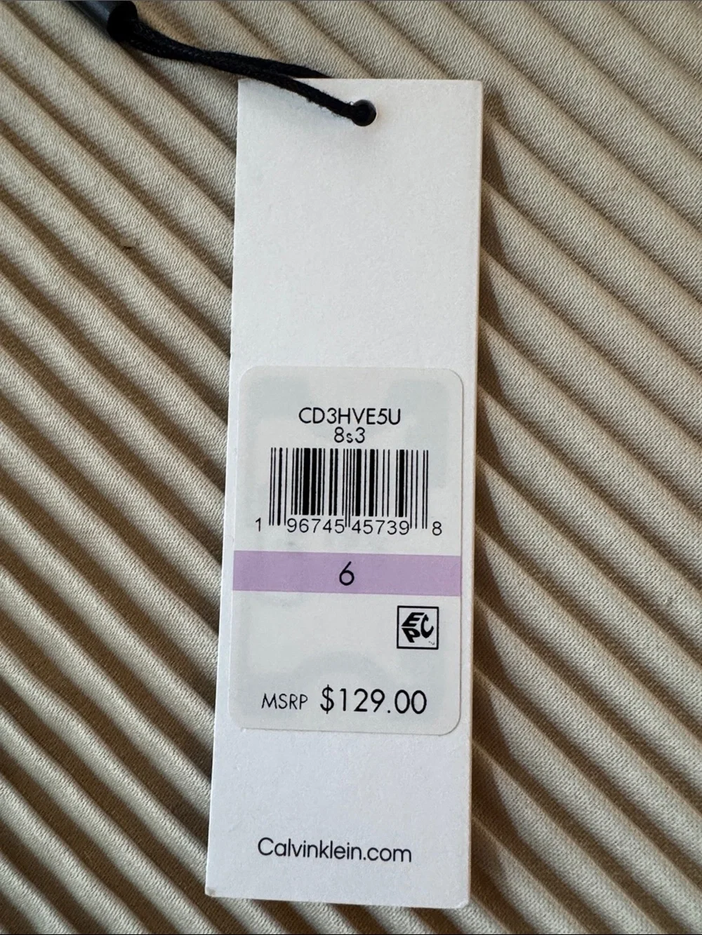 Calvin Klein NWT beautiful, flowy sleeveless dress